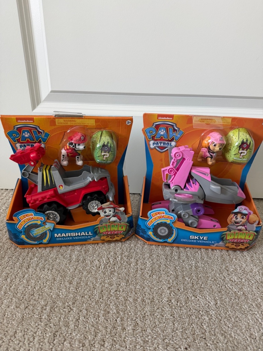 Paw Patrol NIB Dino Rescue Marshall & Skye